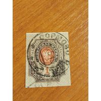 1917-22 Россия Мих121 герб гашение Сормово Нижний Новгород (3-2)