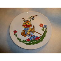Тарелка настенная. Фарфор. МФЗ СССР