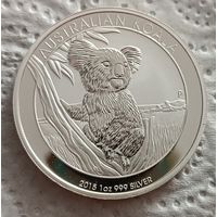 Австралия 1 доллар коала 2015 унция 999