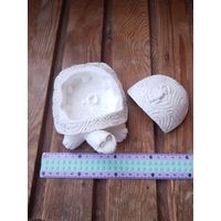 Сувенирная Шкатулка черепашка из гипса