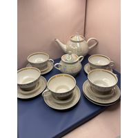 Сервиз Чайный МФЗ ,17 предметов, позолота