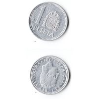 1 песета Испания 1986 года