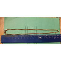 Цепочка-бижутерия, новая под золото, длина-40см