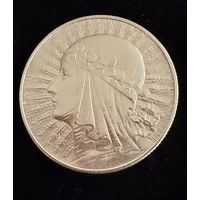 5 злотых 1932 г.  Польша.  Ядвига.  Серебро
