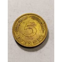 Германия 5 пфенинг 1976 F