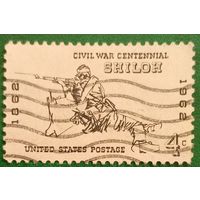 США 7 апреля 1962. Столетие Гражданской войны, битва при Шайлоу