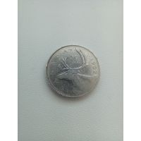 25 центов 1952 Канада