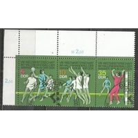 ГДР. ЧМ по волейболу. Мужчины. 1974г. 1928-30. Серия в сцепке.
