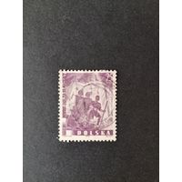 Польша 1938 Марка "Воссоединение с Польшей территории за пределами (Цешин, Teschen)" (гашение без клея, с наклейкой) Mi.330 каталог 0.50 евро