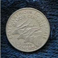 Экваториальная Африка 5 франков, 1972 г., КМ# 1а