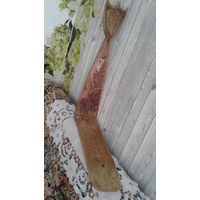 Прялка старинная, с росписью, вологодская. 19век.