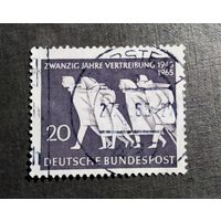 Марка Германия 1965 год 20-летие депортации немцев