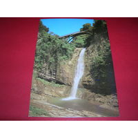 Тбилиси Водопад в ботаническом саду 1980 год чистая