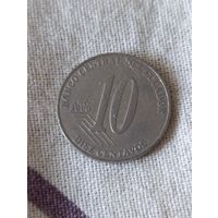 Эквадор. 10 центаво 2000 года. (4)