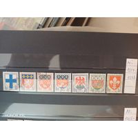 Полная серия Франция Ми 1217-1223 1958 года