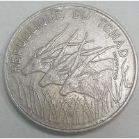 8.20 Чад 100 франков 1971