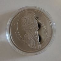 Обыкновенная пустельга. Птица года.1 рубль. 2010 г.