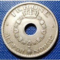 Норвегия 1 крона 1925 г.
