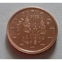 2 евроцента, Испания 2022 г.