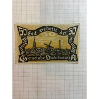 50 пфеннингов (нотгельды) г. Германия.