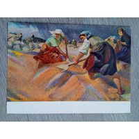 1958. соцреализм. Обрыньба. Гроза идет