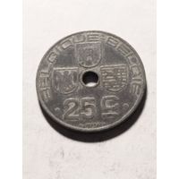 Бельгия 25 сентим 1943
