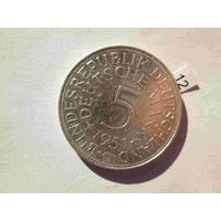 5 марок 1951 года