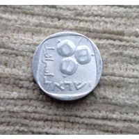 Werty71 Израиль 5 агорот 5738 (1978) Алюминий Гранат