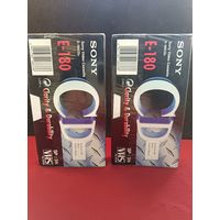 С рубля без мц. 2 видеокассеты Sony. запечатанные