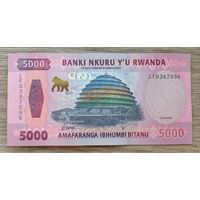 Werty71 Руанда 5000 франков 2024 UNC банкнота