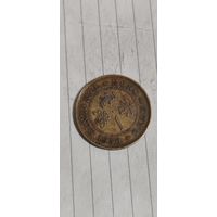 Гонконг 10 цент 1950