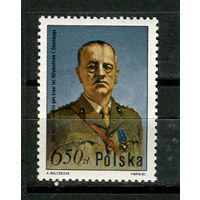 Польша - 1981 - 100-летие со дня рождения  генерала Владислава Сикорского - [Mi. 2738] - полная серия - 1 марка. MNH.  (Лот 50JM)-TG2P12
