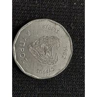 5 центов кипр 1982