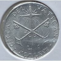 Ватикан 1 лира 1967 г. В холдере