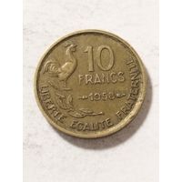 Франция 10 франков 1958