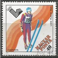 Венгрия. Авиа. Олимпиада Лейк Плесид'79. 1979г. Mi#3390.