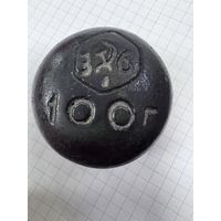 Гиря гирька 100 гр 1936 год ссср с рубля