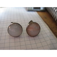 Запонки с натуральными камнями с рубля!