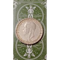 Швеция 1 крона 1950 серебро