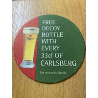 Подставка под пиво Carlsberg No 23