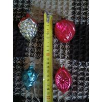 Елочные игрушки СССР. Старт с 2-х рублей. Смотрите другие лоты, много интересного.