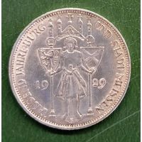 Веймарская республика. 3 марки 1929. Мэйсен