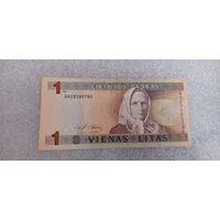 1 ЛИТ ЛИТВА 1994  ГОД .  ОРИГИНАЛ  Распродажа Коллекции !!! .Экспресс  Аукцион  не с рубля без МПЦ и прочего 3 ДНЯ  .Много лотов в продаже .