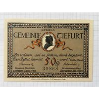 50 пфеннингов (нотгельды) 1921 г. Германия.