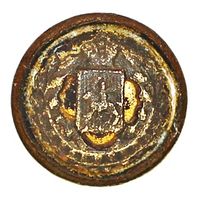 Пуговица чиновников Виленской губернии 1878-1917. 15 мм