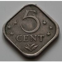 Нидерландские Антильские острова, 5 центов, 1984 год, VF
