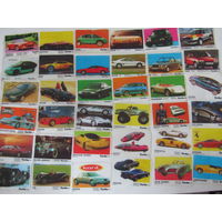 С рубля. Вкладыши и обёртки от жвачек Turbo (Турбо). 148 шт.