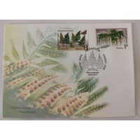Конверт первого дня гашения "Флора. Исчезающие растения Беларуси"