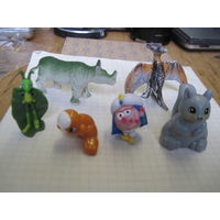 Лот фигурок/7 с рубля!