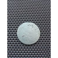 Шесть грошей 1661 года GBA с рубля!